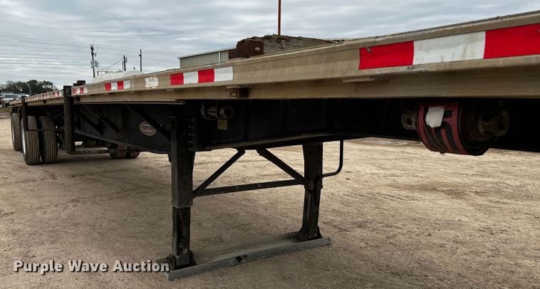 image for item DQ1964 1998 Fontaine LFTW-5-10048WSA  flatbed trailer