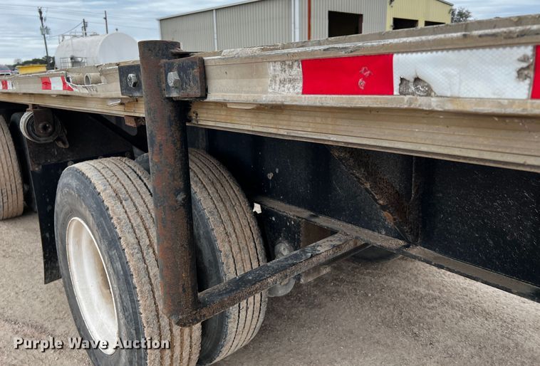 image for item DQ1964 1998 Fontaine LFTW-5-10048WSA  flatbed trailer
