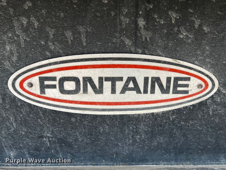 image for item DQ1964 1998 Fontaine LFTW-5-10048WSA  flatbed trailer