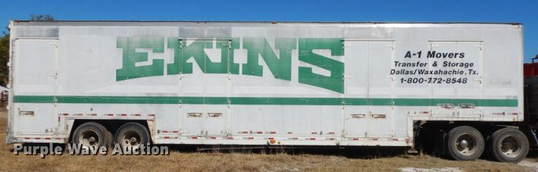 image for item HF9386 1992 Kentucky  dry van trailer