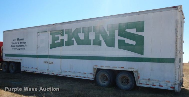 image for item HF9386 1992 Kentucky  dry van trailer