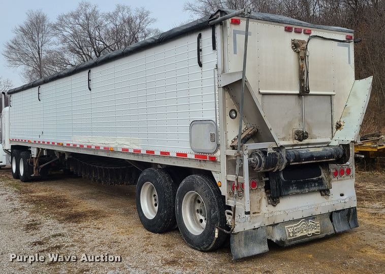 image for item JW9739 2009 Wilson DWBT-650  live bottom trailer