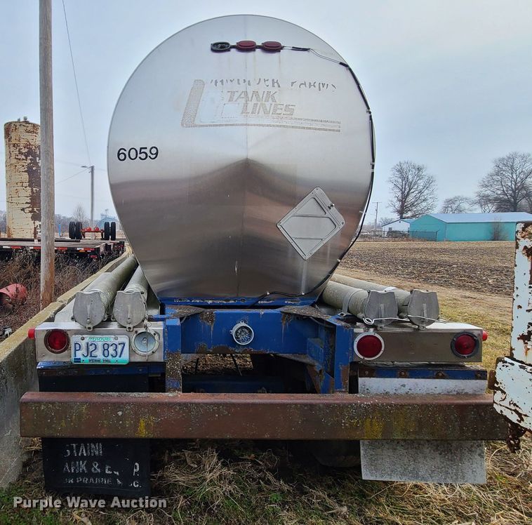 image for item JW9740 1970 Kari Kool CTK  tank trailer