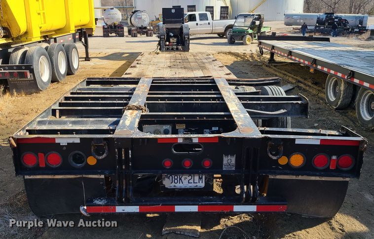 image for item JW9763 2010 Trail King TK70HDG-502  lowboy equipment trailer