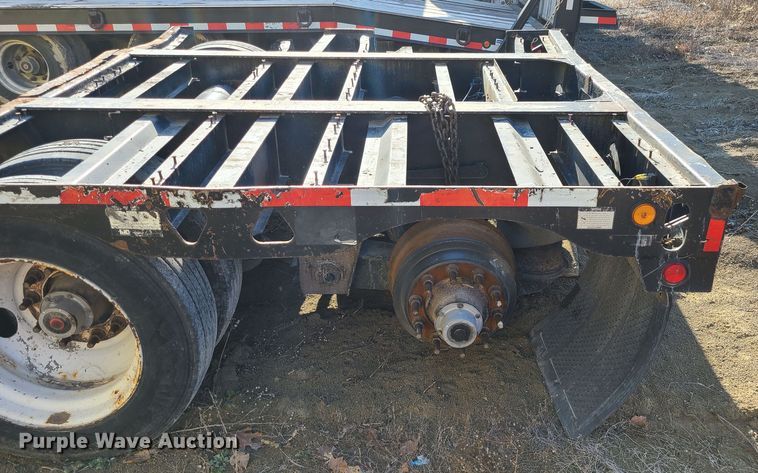 image for item JW9763 2010 Trail King TK70HDG-502  lowboy equipment trailer