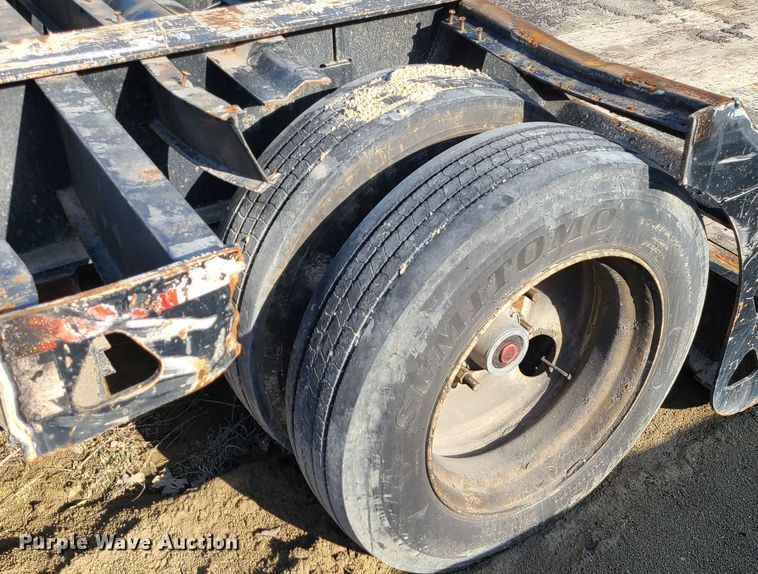 image for item JW9763 2010 Trail King TK70HDG-502  lowboy equipment trailer