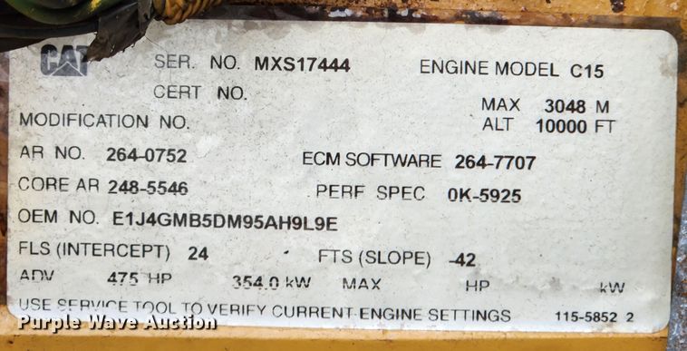 image for item KT9471 2005 Peterbilt 387  semi truck