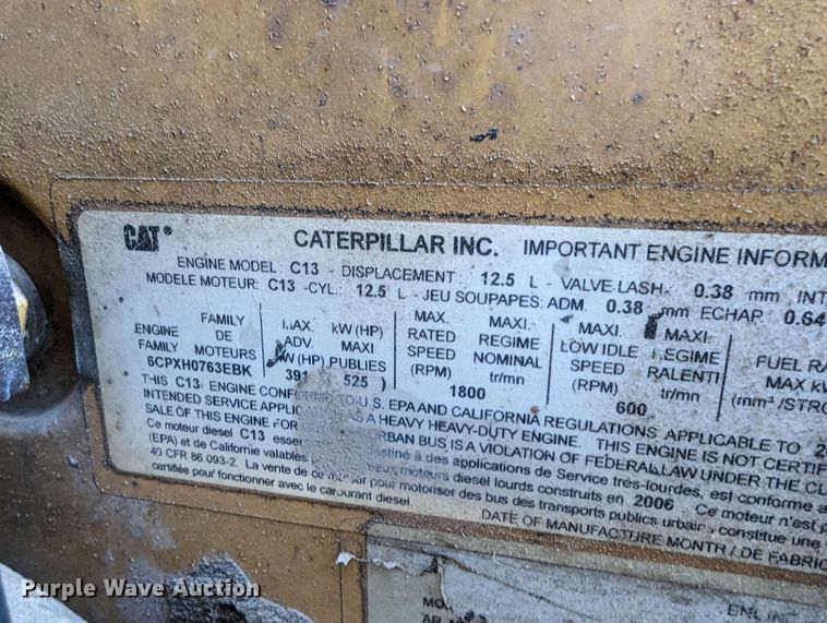 image for item LK9463 2007 Peterbilt 379  semi truck