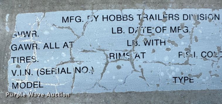 image for item LT9343 1982 Fruehauf  end dump trailer