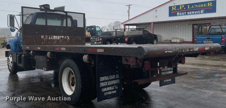 image for item MA9847 2002 GMC C6500  dump flatbed truck