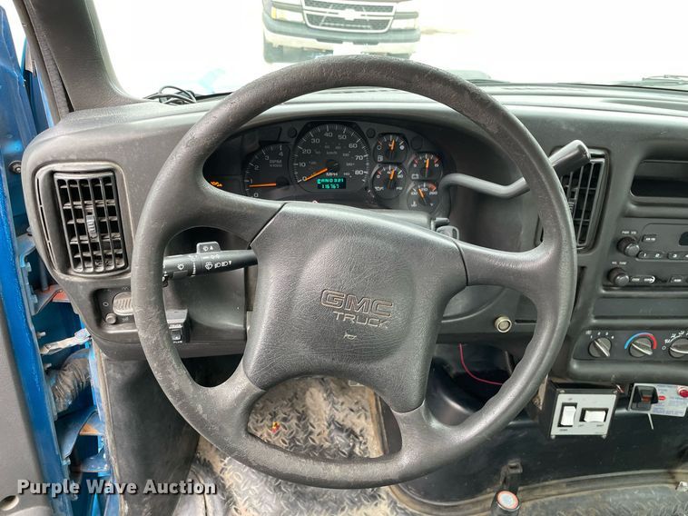 image for item MA9883 2005 GMC C6500  dump flatbed truck