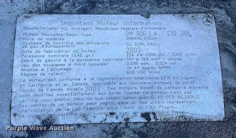 image for item MA9898 2004 Freightliner FL80  flatbed truck