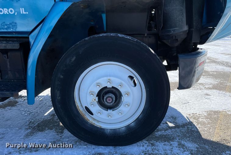 image for item MA9898 2004 Freightliner FL80  flatbed truck