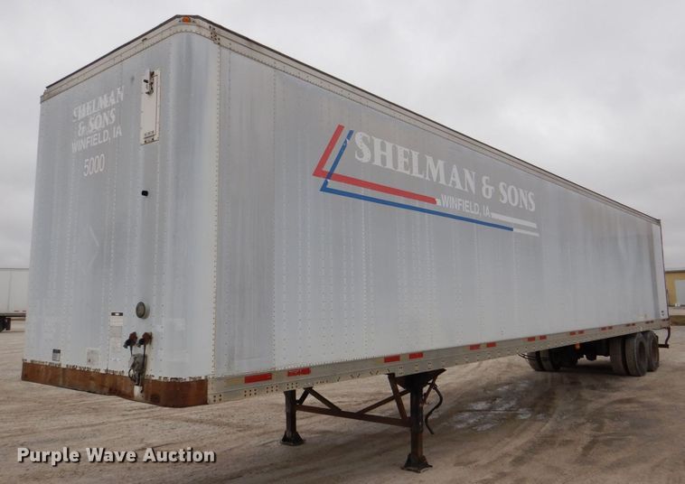 image for item MJ9985 2000 Wabash  dry van trailer