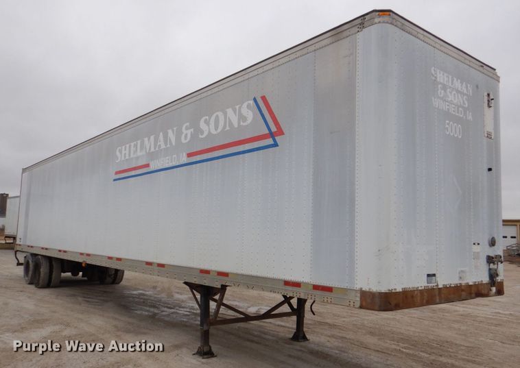 image for item MJ9985 2000 Wabash  dry van trailer