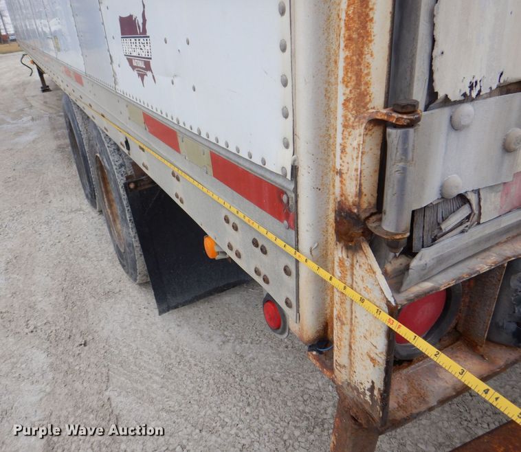 image for item MJ9985 2000 Wabash  dry van trailer