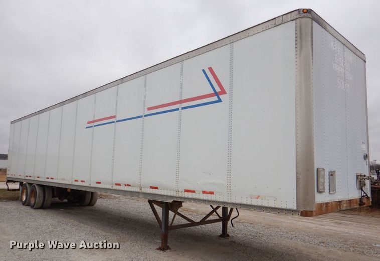 image for item MJ9986 2000 Wabash  dry van trailer