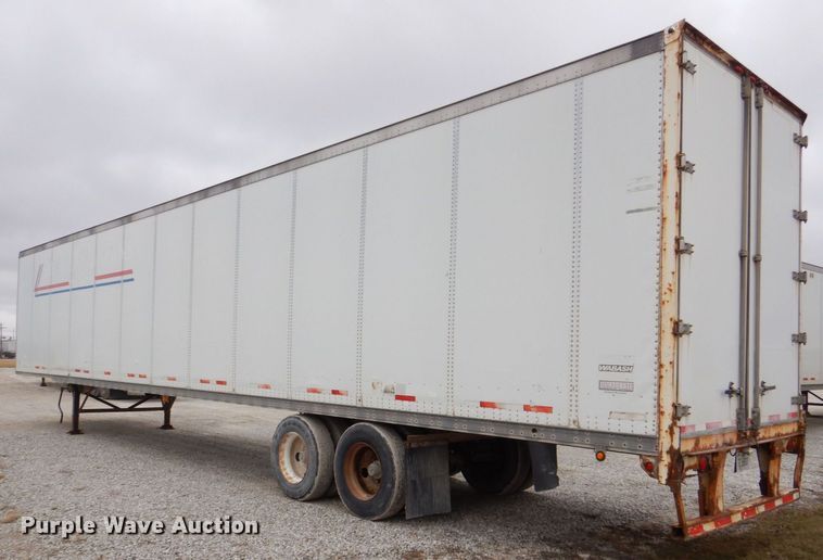 image for item MJ9986 2000 Wabash  dry van trailer