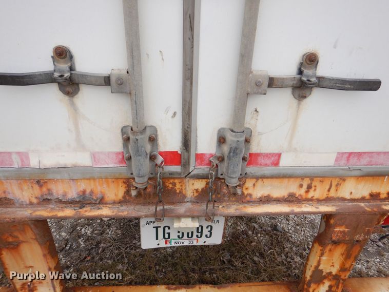 image for item MJ9986 2000 Wabash  dry van trailer