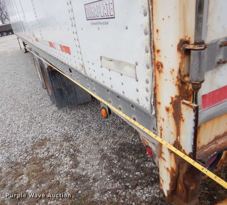 image for item MJ9986 2000 Wabash  dry van trailer
