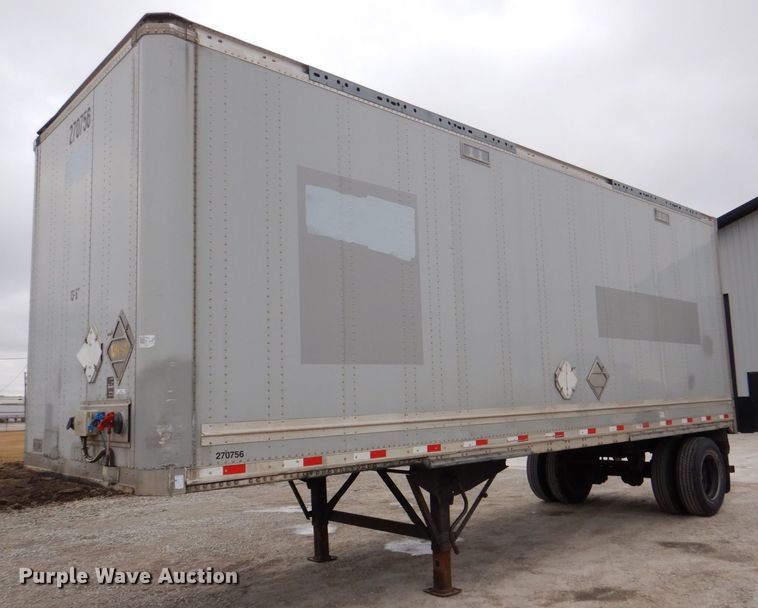 image for item MJ9987 2013 Stoughton DVW-285S-C-WDC dry van trailer