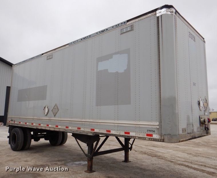 image for item MJ9987 2013 Stoughton DVW-285S-C-WDC dry van trailer