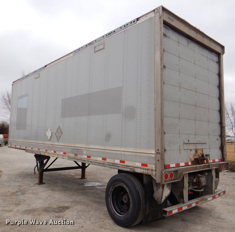 image for item MJ9987 2013 Stoughton DVW-285S-C-WDC dry van trailer