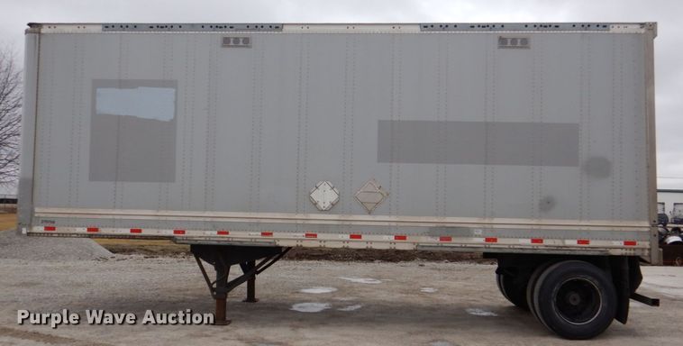 image for item MJ9987 2013 Stoughton DVW-285S-C-WDC dry van trailer