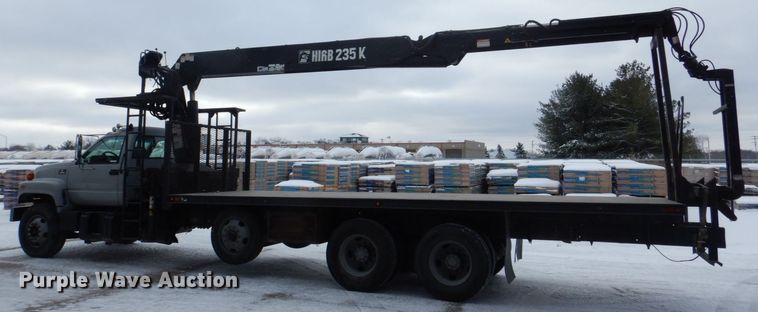 image for item MJ9992 2000 Chevrolet C8500  crane truck