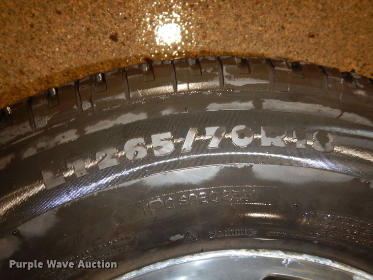 image for item AF9251 (4) LT265/70R18 tires and wheels
