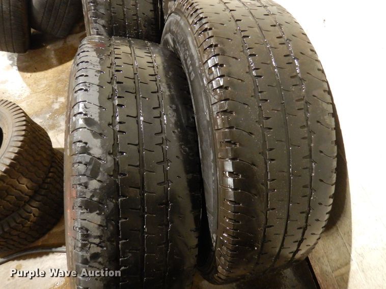 image for item AF9251 (4) LT265/70R18 tires and wheels