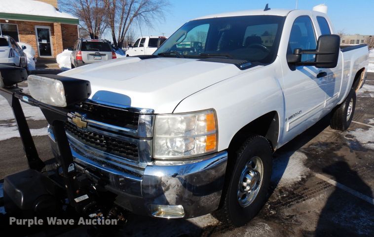image for item AF9255 2009 Chevrolet Silverado 2500HD  Ext. Cab pickup truck