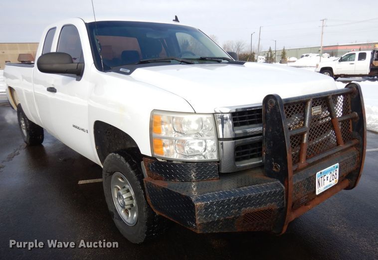 image for item AF9297 2008  Chevrolet Silverado 2500HD LT  Ext. Cab pickup truck