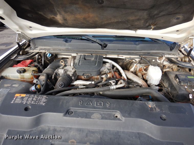 image for item AF9299 2011  Chevrolet Silverado 2500HD  Ext. Cab flatbed pickup truck