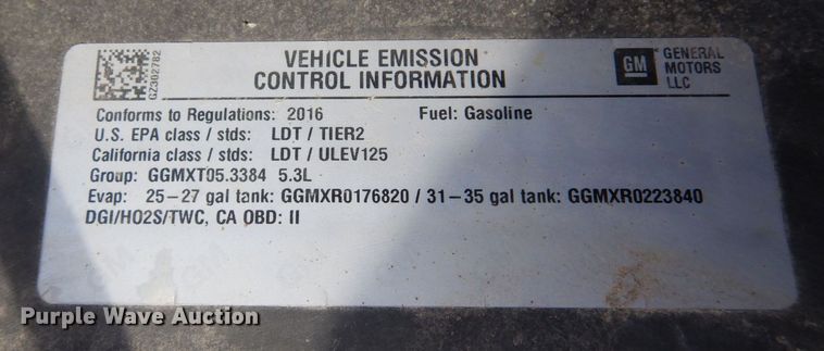 image for item AF9300 2016  Chevrolet Silverado 1500 LT  Double Cab pickup truck