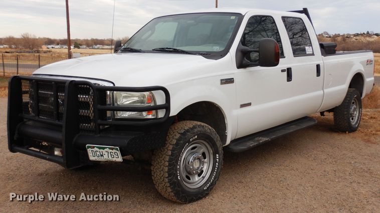 image for item DF8259 2007 Ford F350 Super Duty  Crew Cab pickup truck