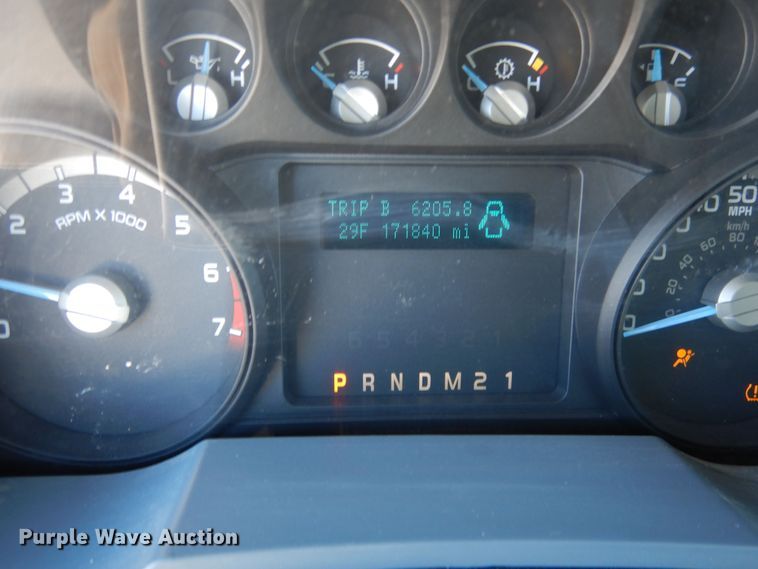 image for item DF8297 2013 Ford F250  Super Duty  SuperCab pickup truck