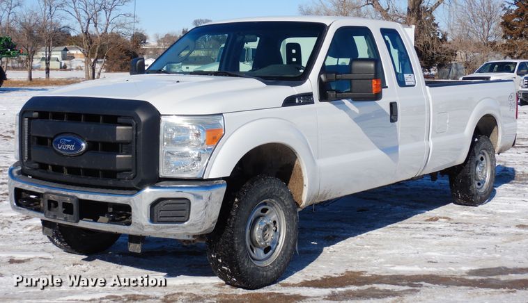 image for item DF8298 2013 Ford F250  Super Duty  SuperCab pickup truck