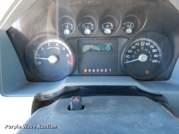 image for item DF8298 2013 Ford F250  Super Duty  SuperCab pickup truck