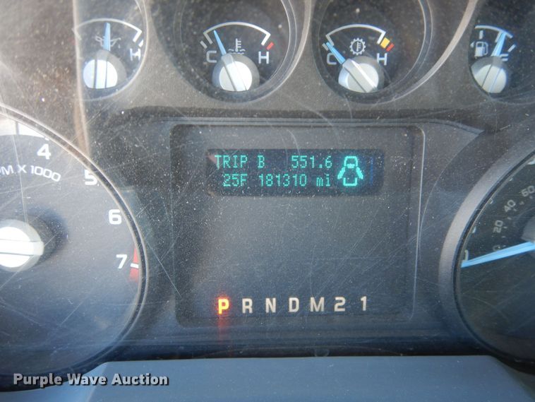 image for item DF8298 2013 Ford F250  Super Duty  SuperCab pickup truck