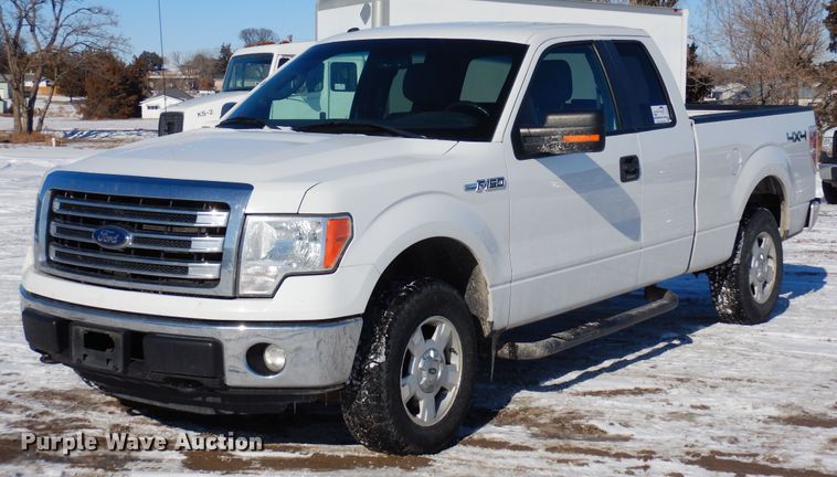 image for item DF8301 2014 Ford F150 XLT  SuperCab pickup truck