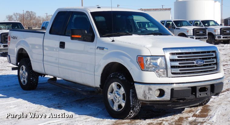 image for item DF8301 2014 Ford F150 XLT  SuperCab pickup truck