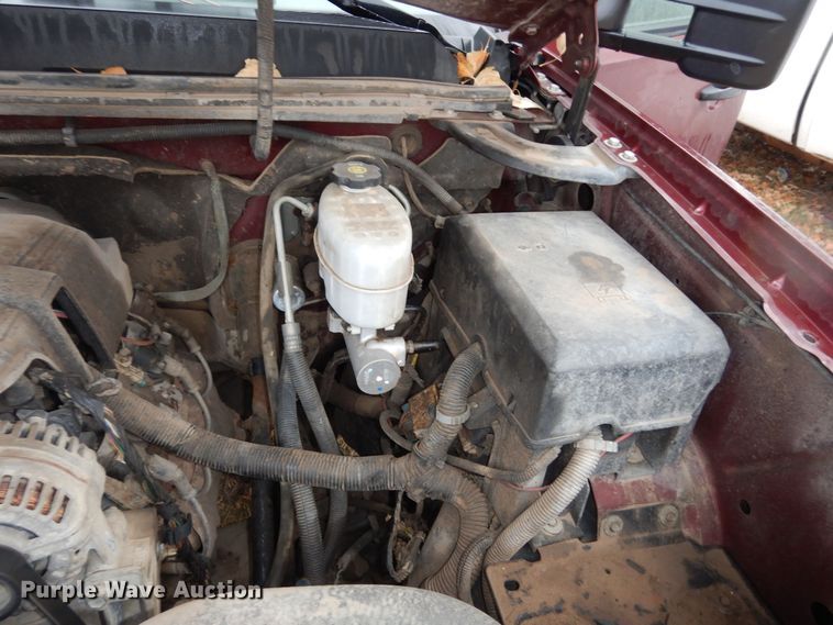 image for item DI6971 2009 GMC Sierra 2500HD  Ext. Cab flatbed pickup truck