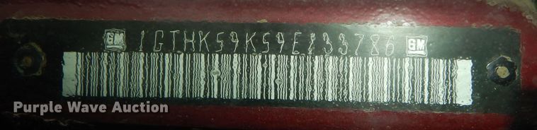 image for item DI6971 2009 GMC Sierra 2500HD  Ext. Cab flatbed pickup truck