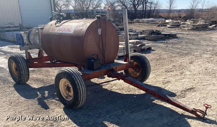 image for item DJ6141 Shop built  tank trailer