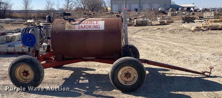 image for item DJ6141 Shop built  tank trailer