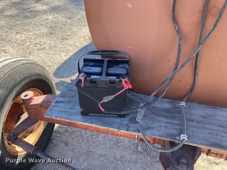 image for item DJ6141 Shop built  tank trailer