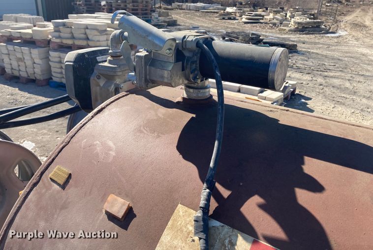 image for item DJ6141 Shop built  tank trailer