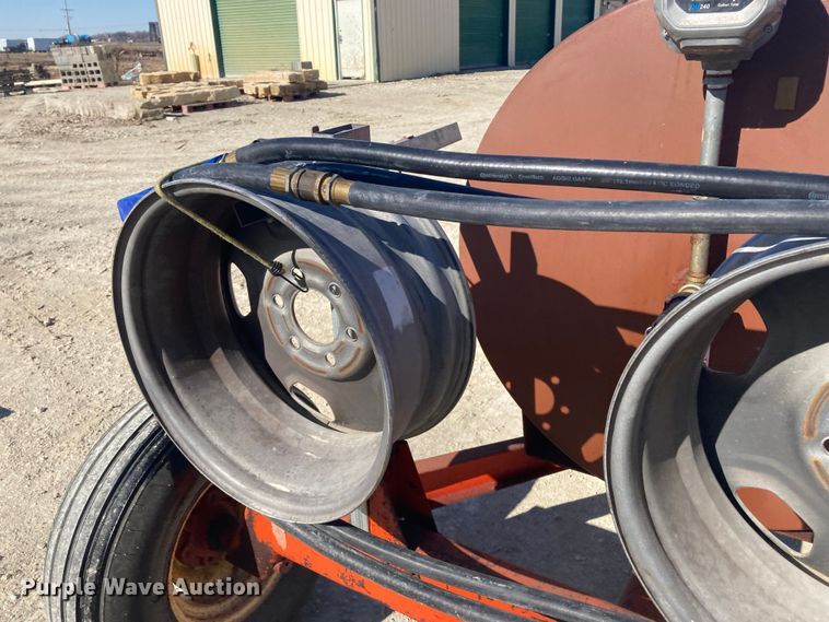 image for item DJ6141 Shop built  tank trailer