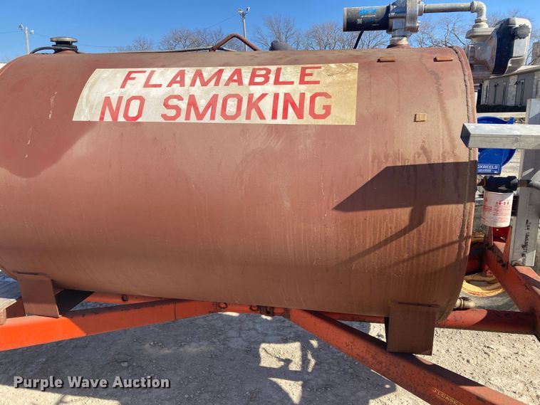 image for item DJ6141 Shop built  tank trailer